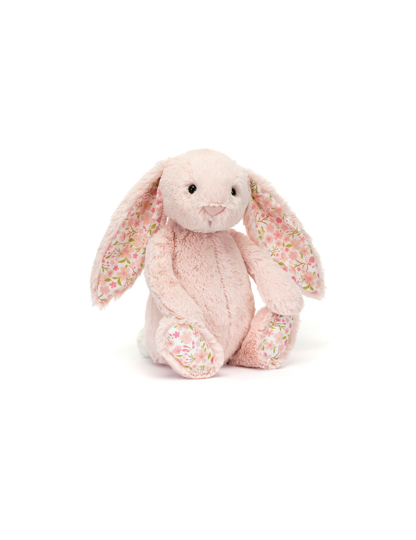 Króliczek z Kwiecistymi Uszami Pudrowy Róż „Cherry” 31 cm Jellycat Króliczek z Kwiecistymi Uszami Pudrowy Róż „Cherry” 31 cm Jellycat