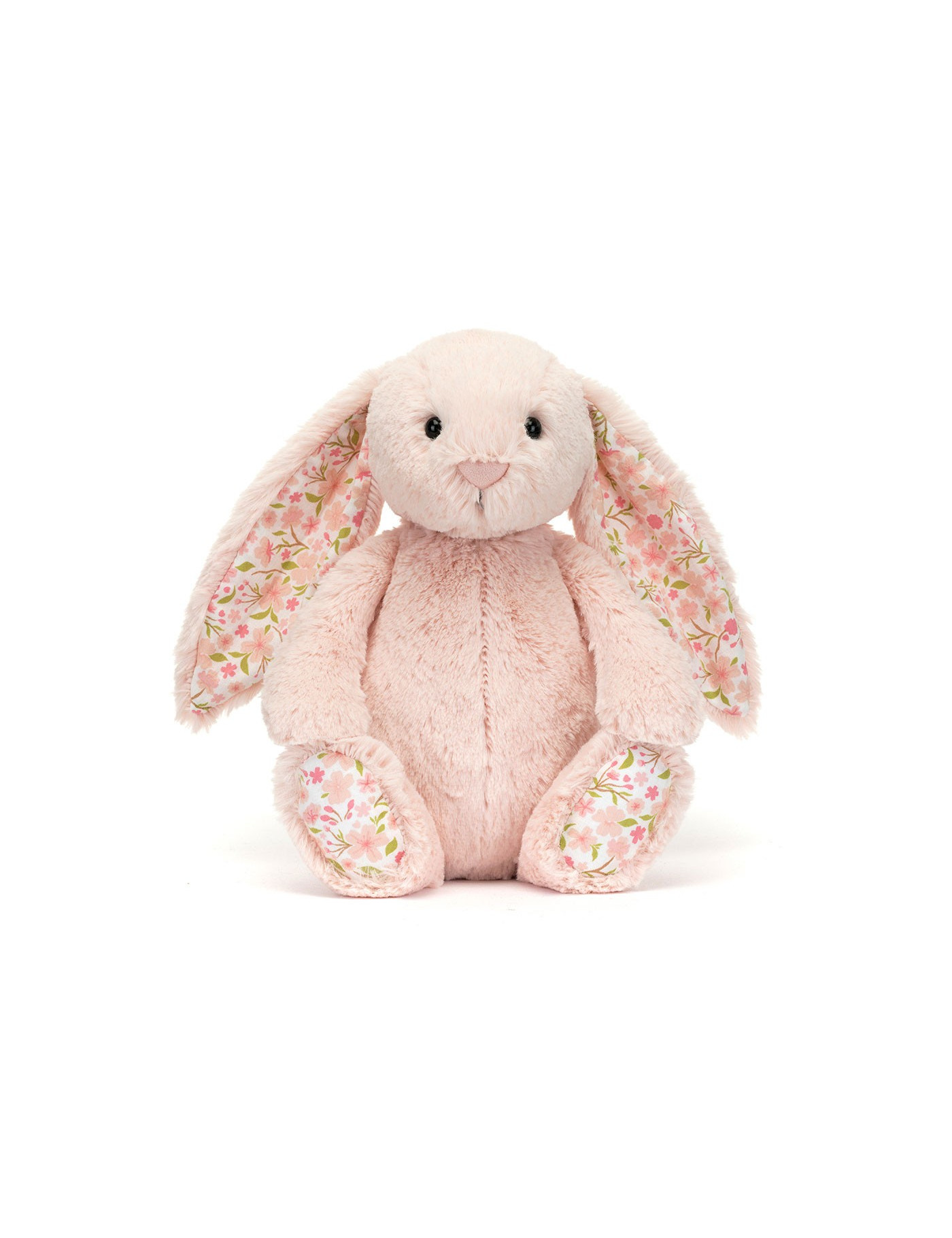 Króliczek z Kwiecistymi Uszami Pudrowy Róż „Cherry” 31 cm Jellycat Króliczek z Kwiecistymi Uszami Pudrowy Róż „Cherry” 31 cm Jellycat