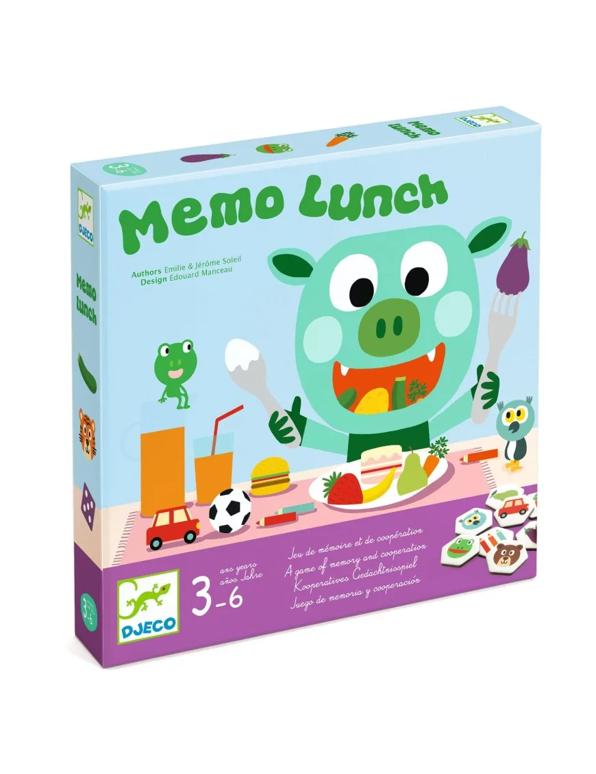 Gra pamięciowa MEMO LUNCH Djeco
