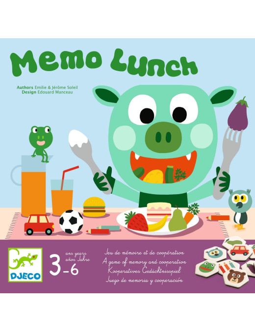 Gra pamięciowa MEMO LUNCH Djeco