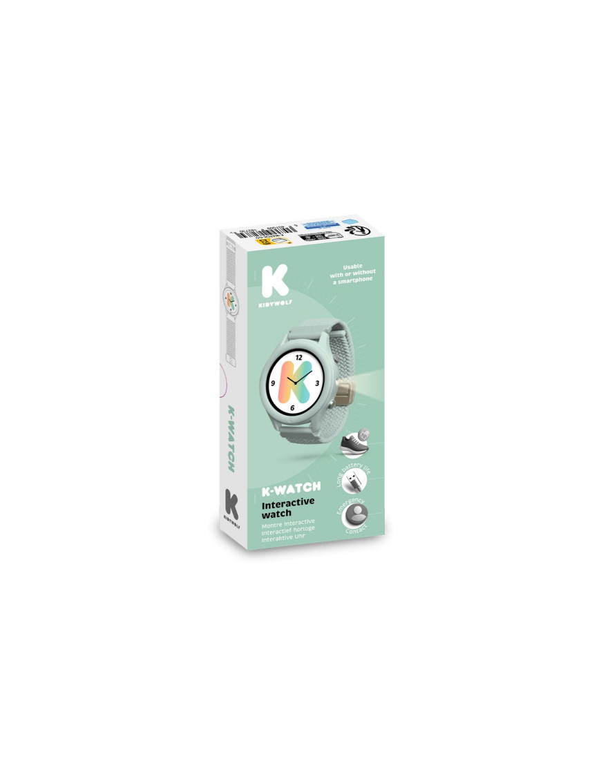 Zegarek dziecięcy K-WATCH Green Kidywolf Zegarek dziecięcy K-WATCH Green Kidywolf