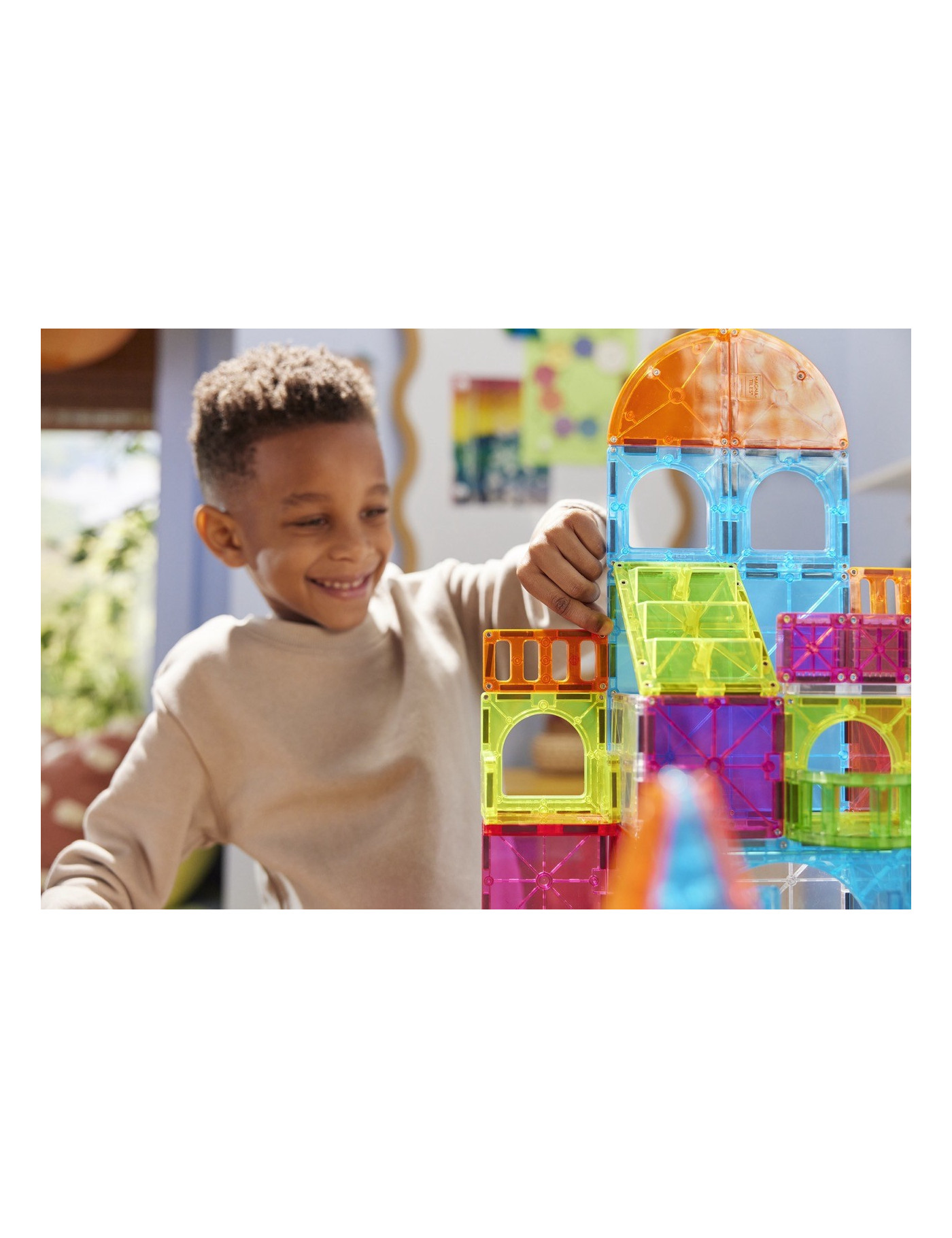 MAGNA-TILES® Klocki Magnetyczne City Center 110 el.