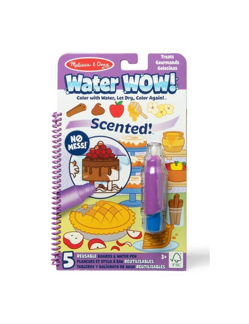Water WOW! zapachowa kolorowanka wodna Smakołyki Water WOW! zapachowa kolorowanka wodna Smakołyki