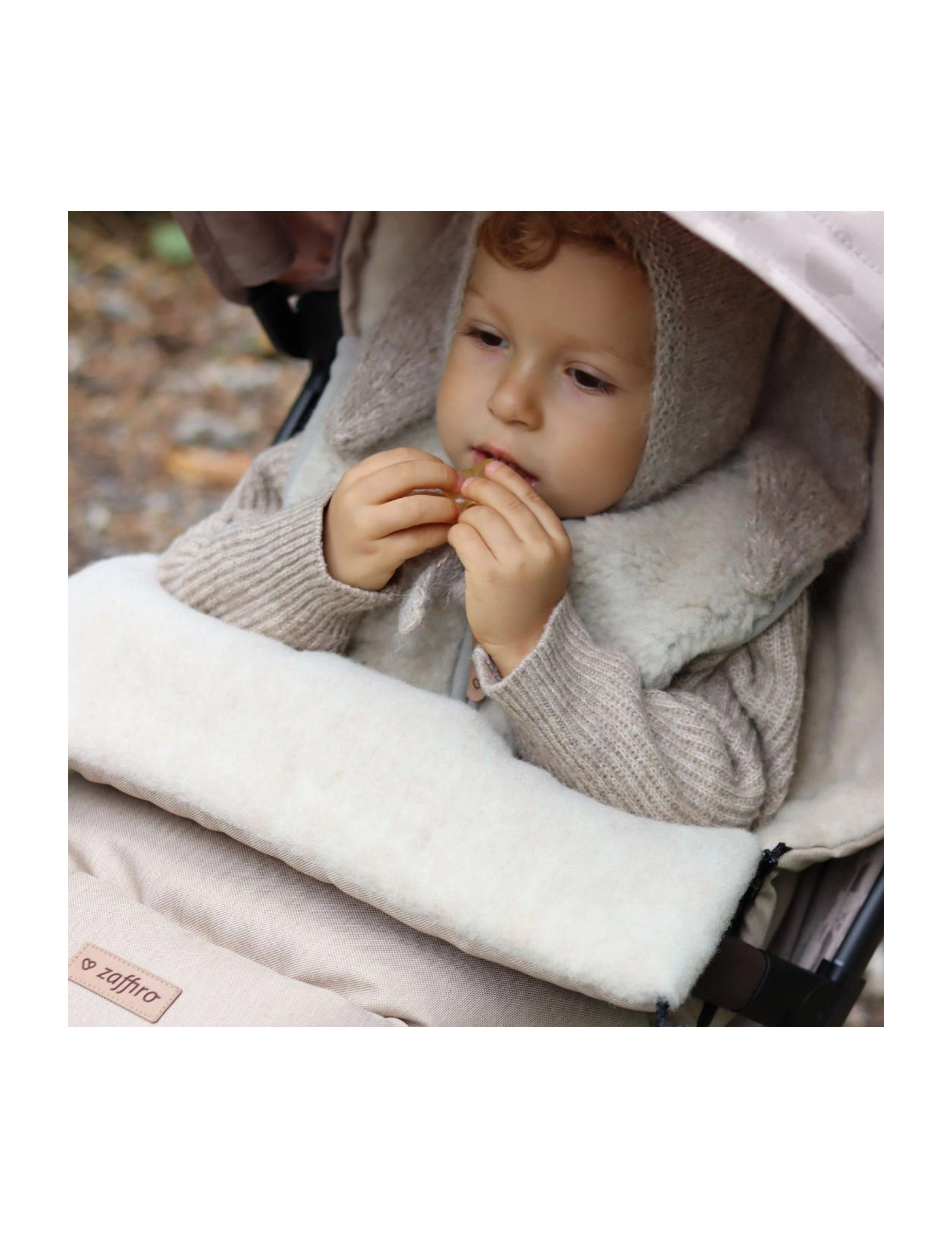 Regulowany śpiwór iGrow Scandi 0-36m beige Zaffiro