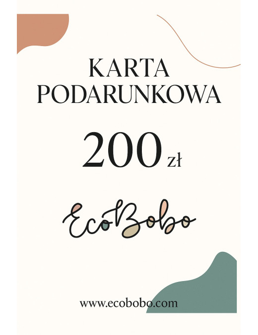 Karta podarunkowa 200 zl