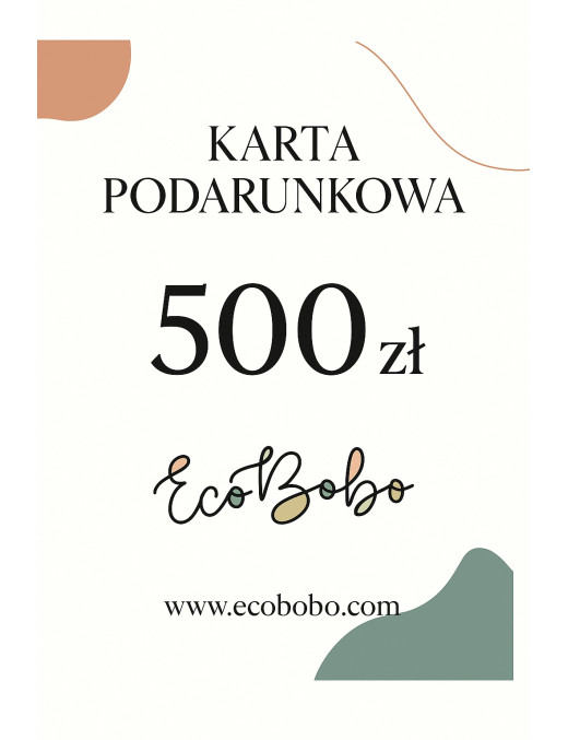 Karta podarunkowa 500 zł