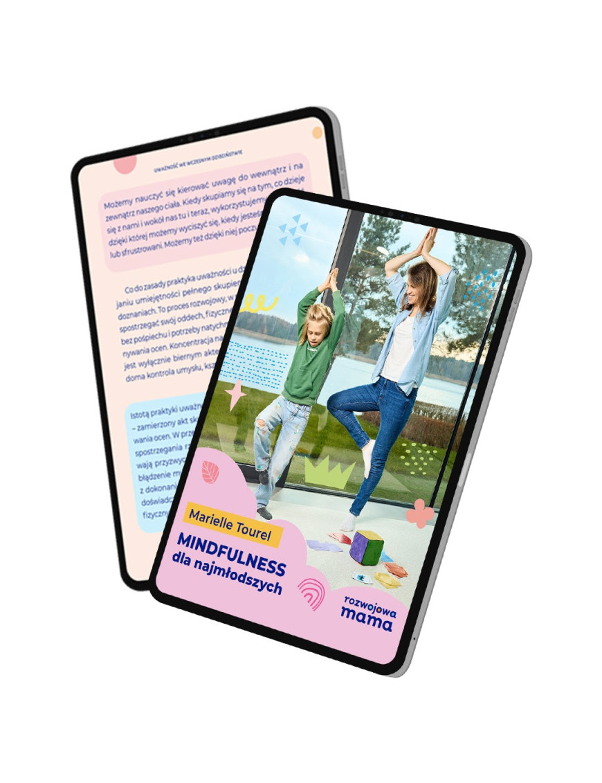 Kostka aktywności – mindfulness. Gra + mini e-book Rozwojowa Mama Kostka aktywności – mindfulness. Gra + mini e-book Rozwojowa Mama