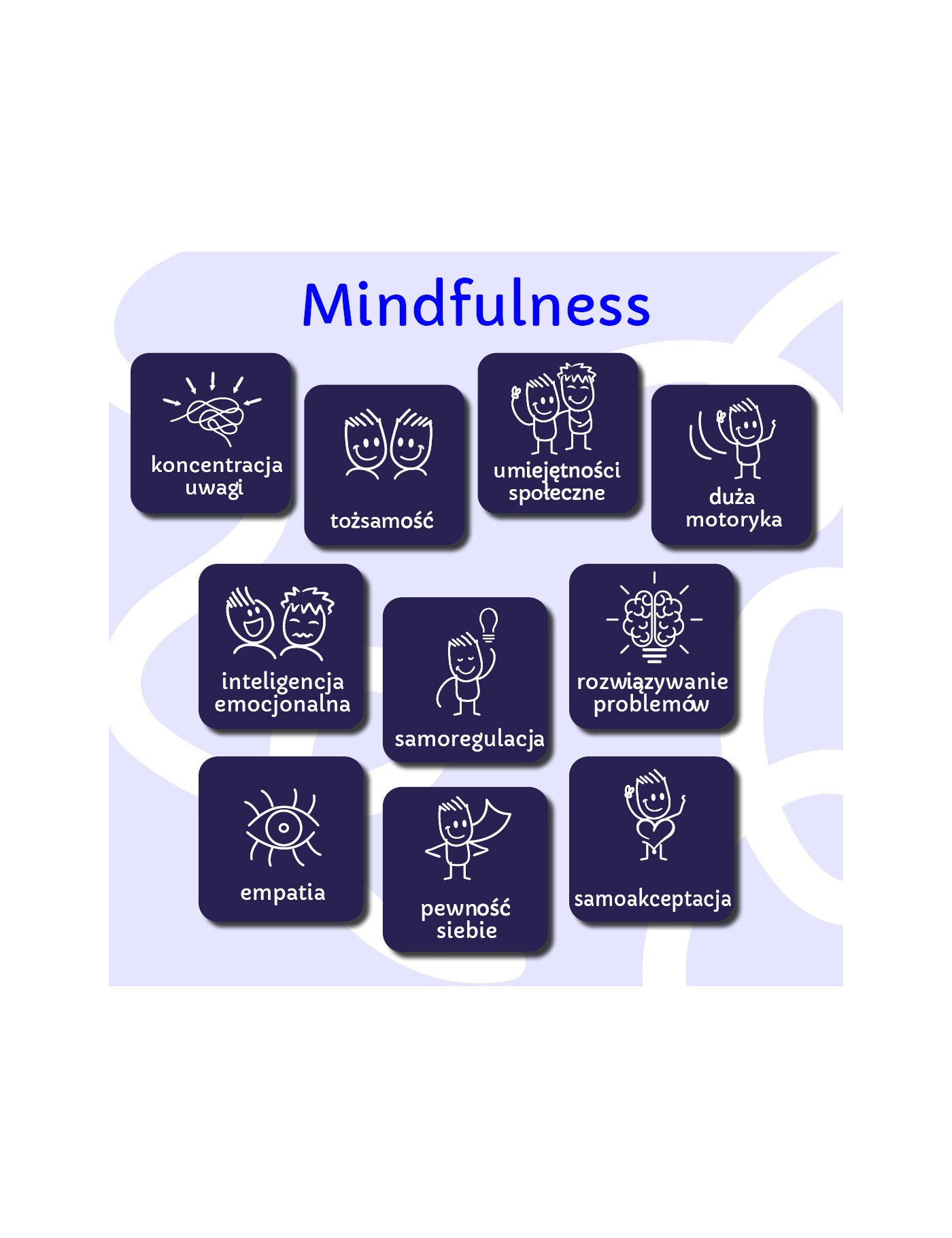 Karty do kostki aktywności - mindfulness + mini e-book 4+