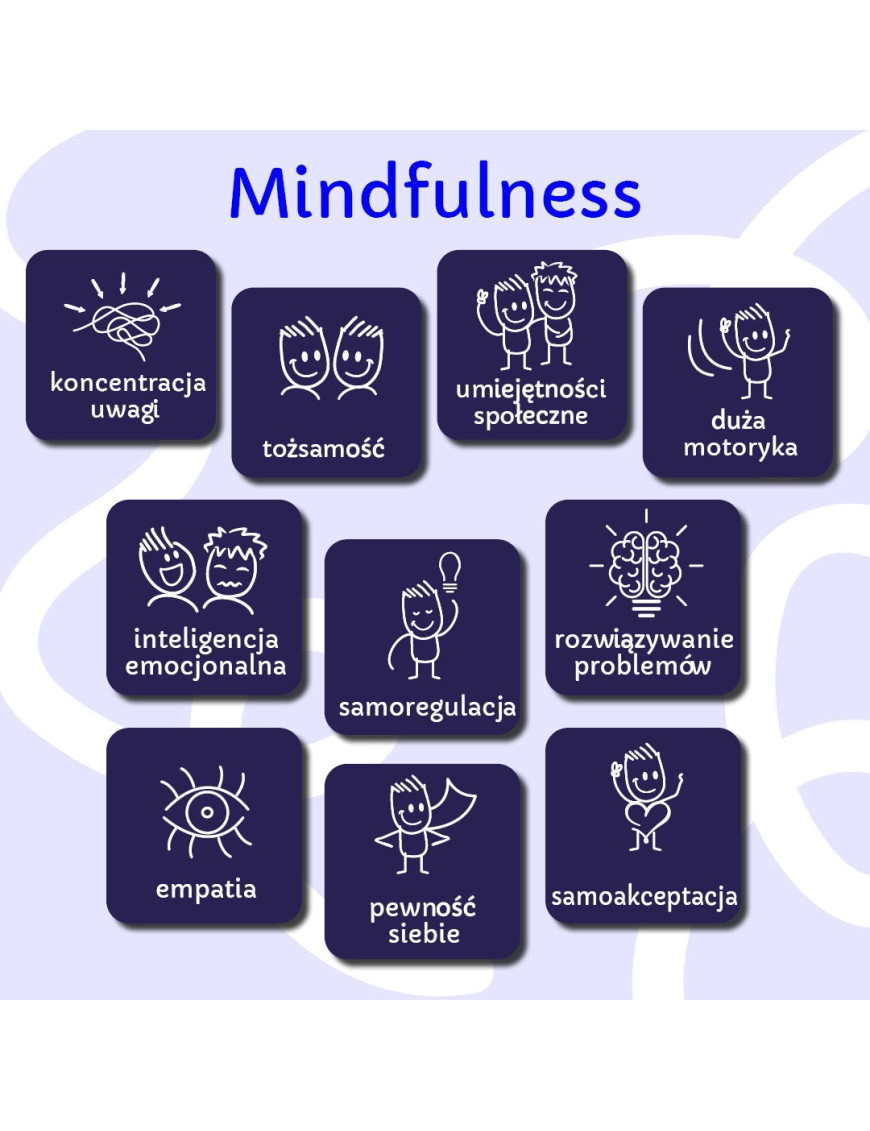 Karty do kostki aktywności - mindfulness + mini e-book 4+