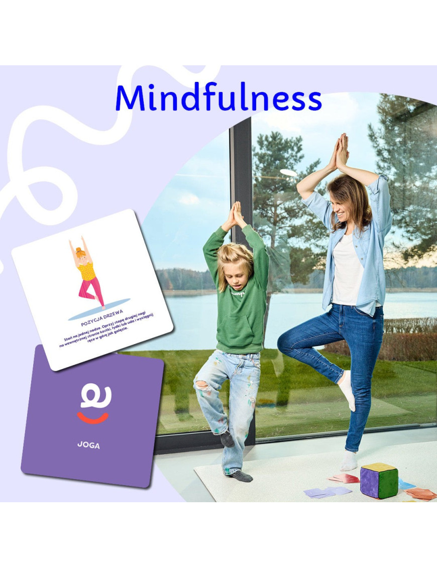 Karty do kostki aktywności - mindfulness + mini e-book 4+