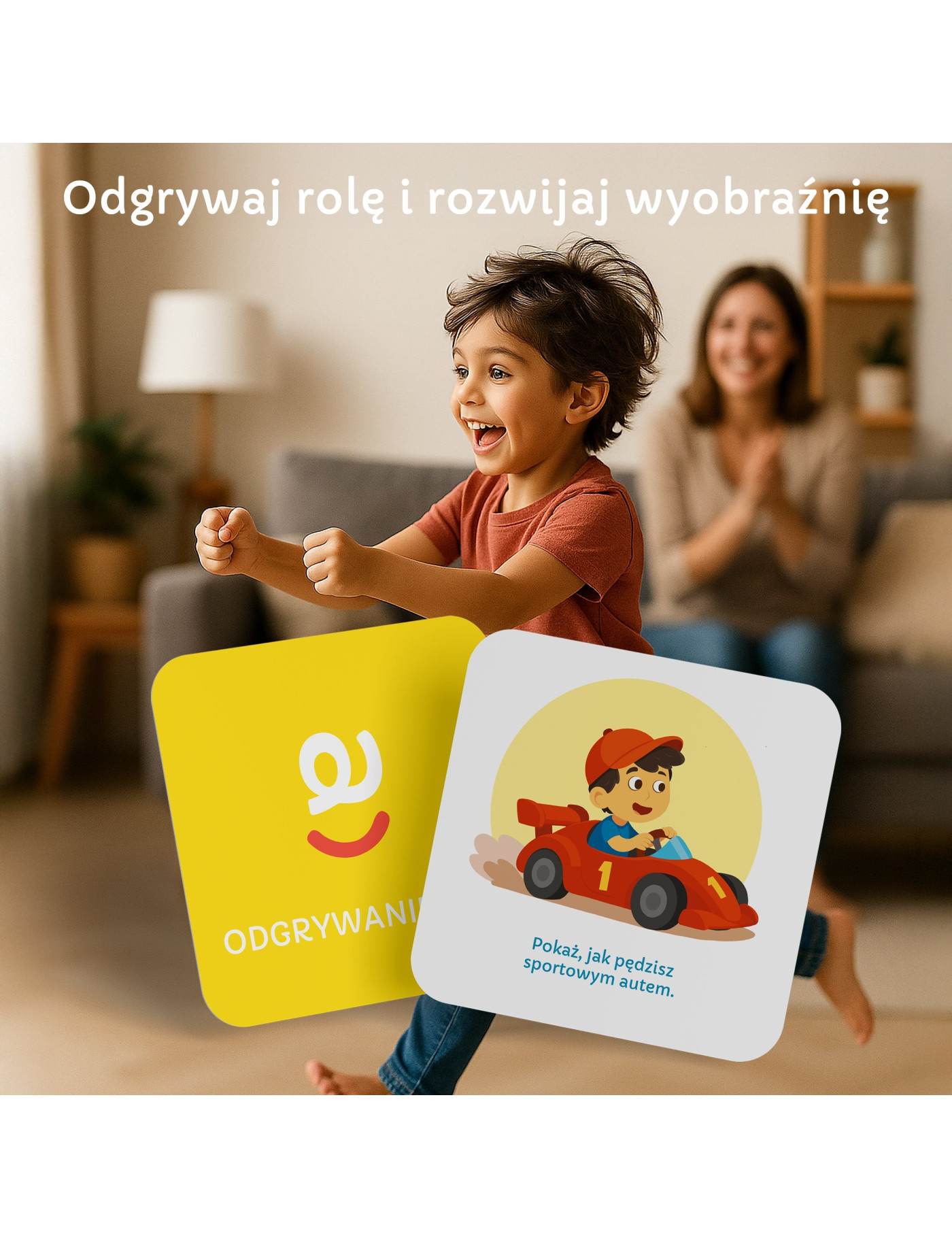 Karty do kostki aktywności - szalona zabawa 2+
