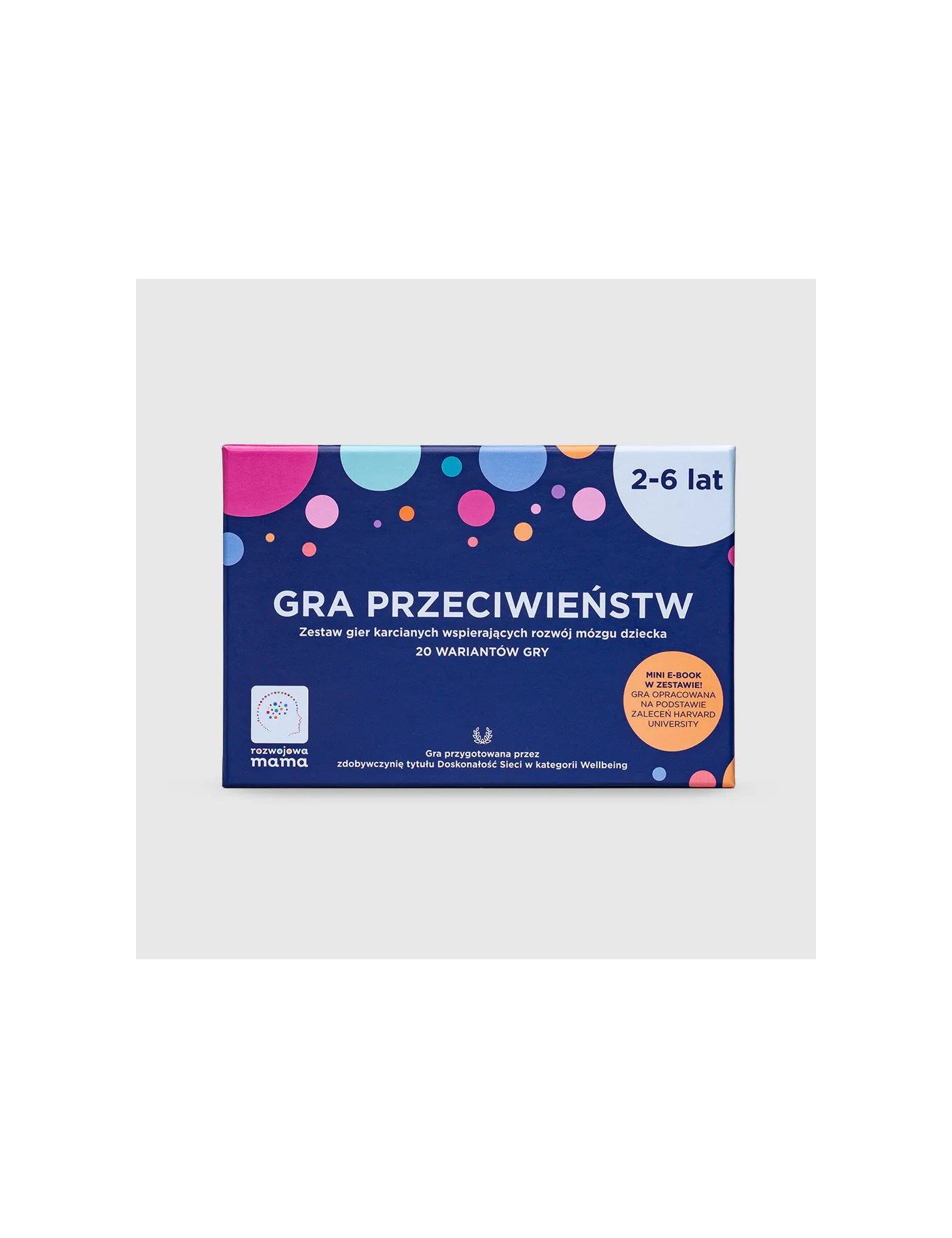 Gra przeciwieństw – zestaw gier karcianych + mini e-book 2+