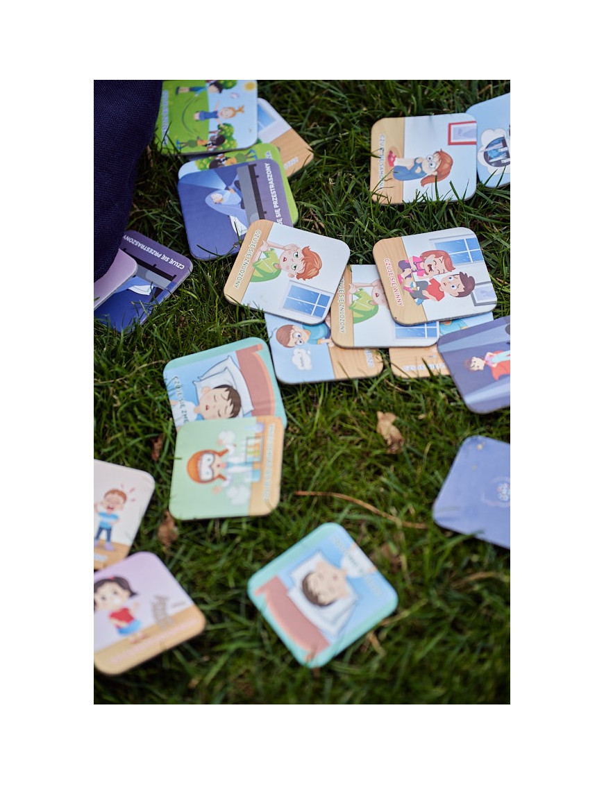 Memory o emocjach – gra o emocjach + mini e-book 2+ Rozwojowa Mama