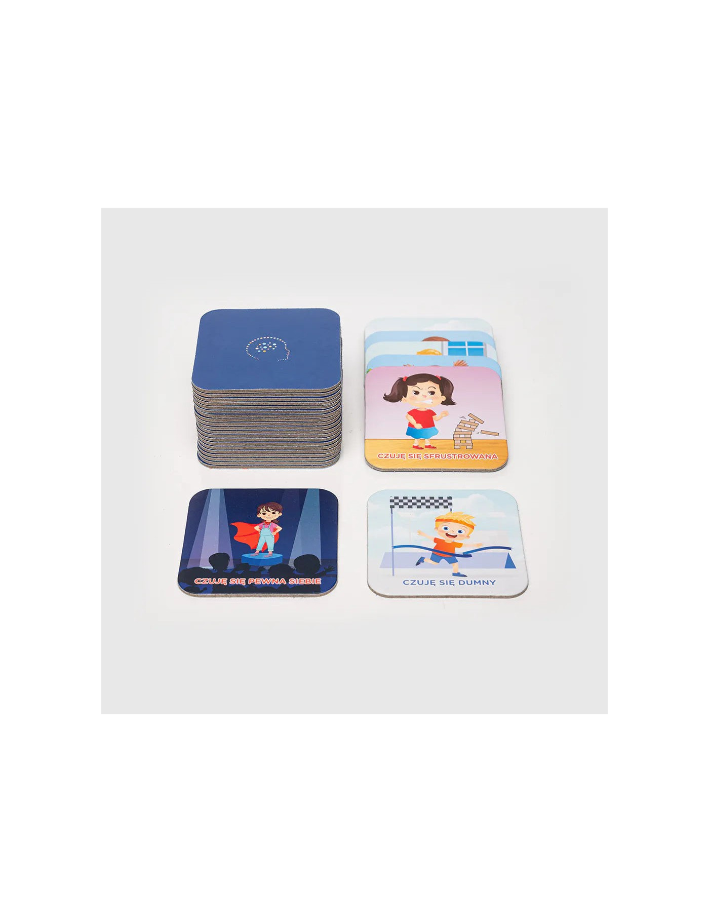 Memory o emocjach – gra o emocjach + mini e-book 2+ Rozwojowa Mama