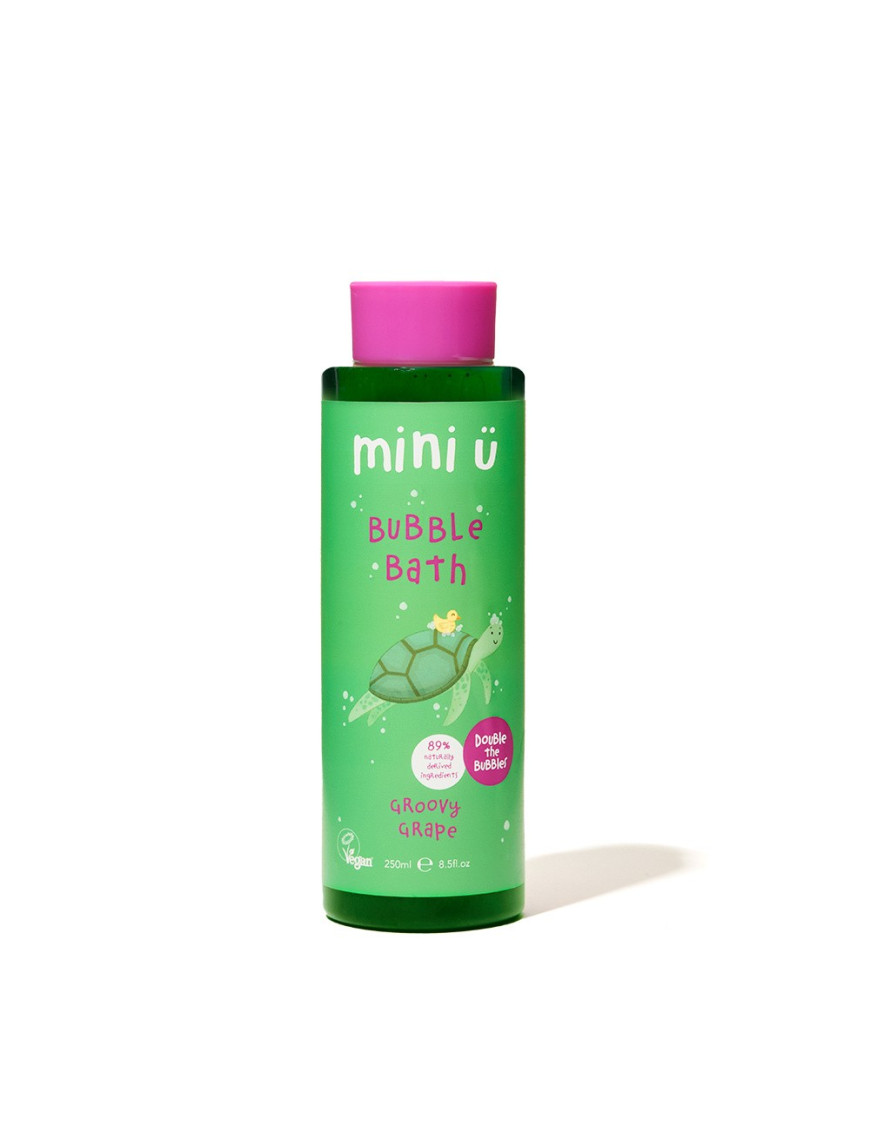 Naturalny bąbelkowy płyn do kąpieli winogrono 0+ Mini-U