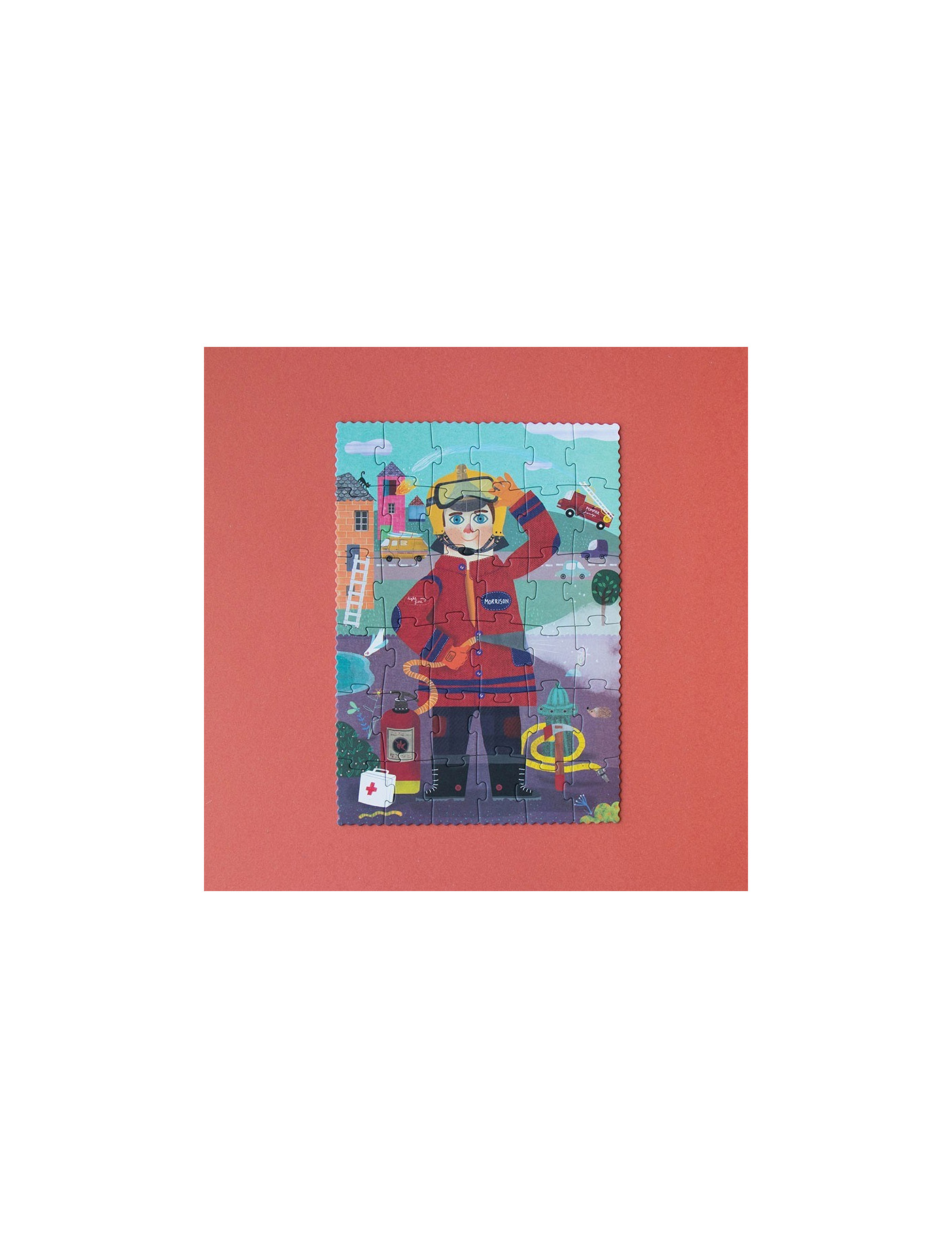 Puzzle kieszonkowe Strażak | Londji