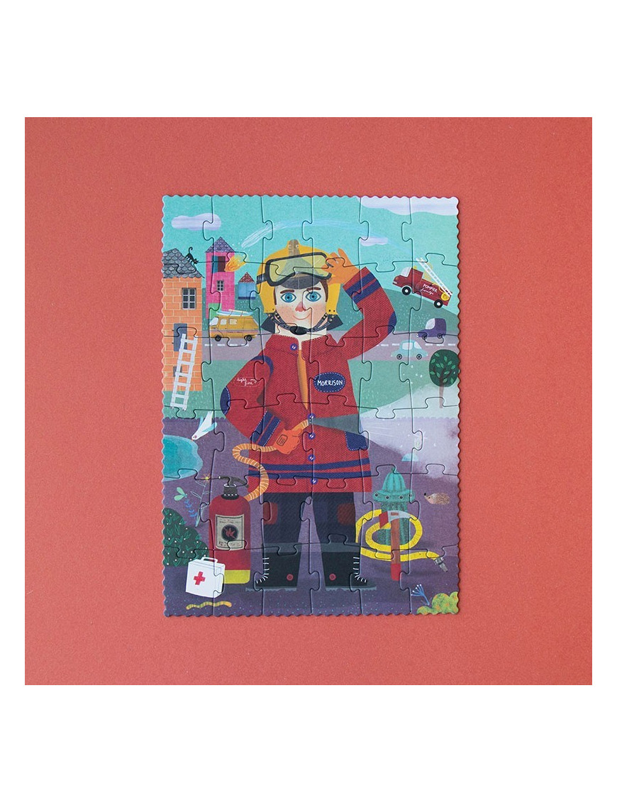 Puzzle kieszonkowe Strażak | Londji