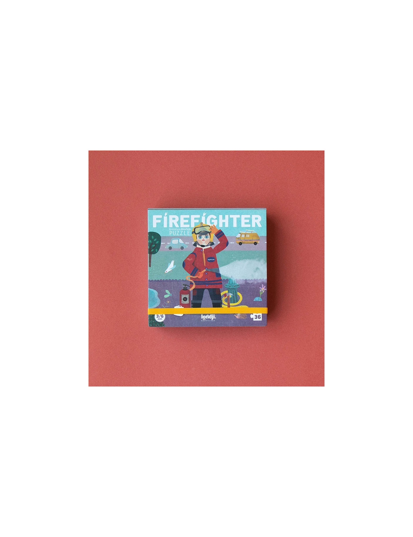 Puzzle kieszonkowe Strażak | Londji