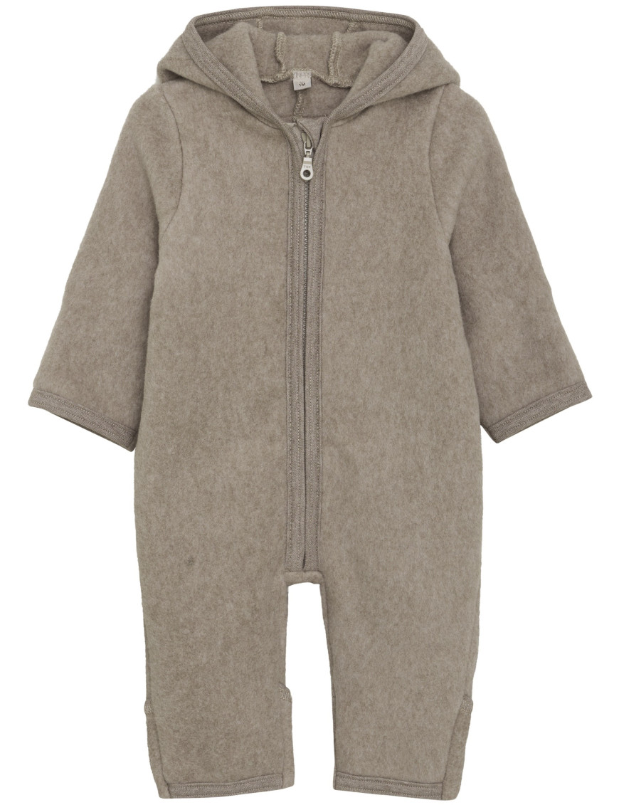 Kombinezon merino z uszkami Savanna Melange HUTTEliHUT