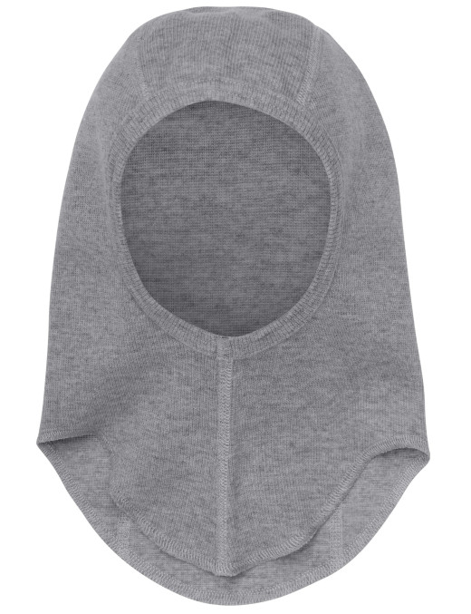 Kominiarka pod kask wełniana w prążki GREY HUTTEliHUT