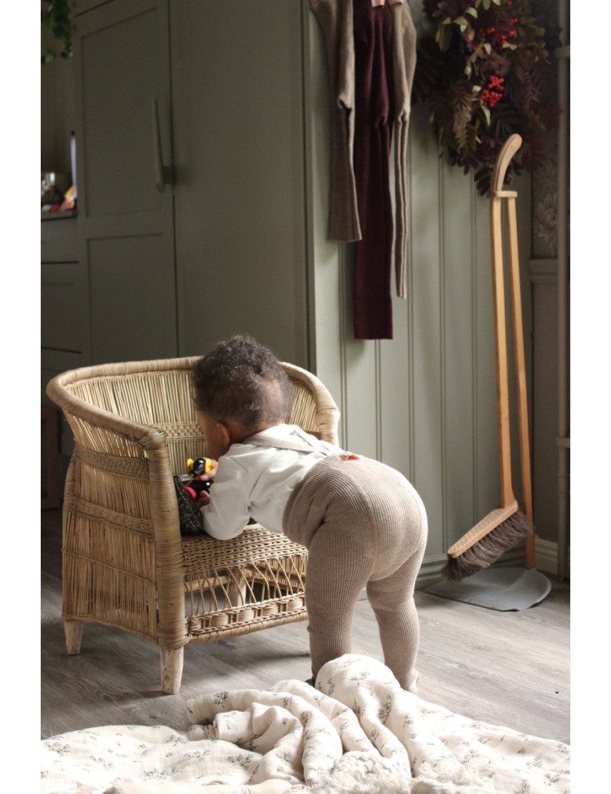 Rajstopy z Szelkami Retro Ribbed Children Tights Peanut Silly Silas Rajstopy z Szelkami Retro Ribbed Children Tights Peanut Silly Silas