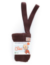 Rajstopy z Szelkami Retro Ribbed Choco Silly Silas Rajstopy z Szelkami Retro Ribbed Choco Silly Silas