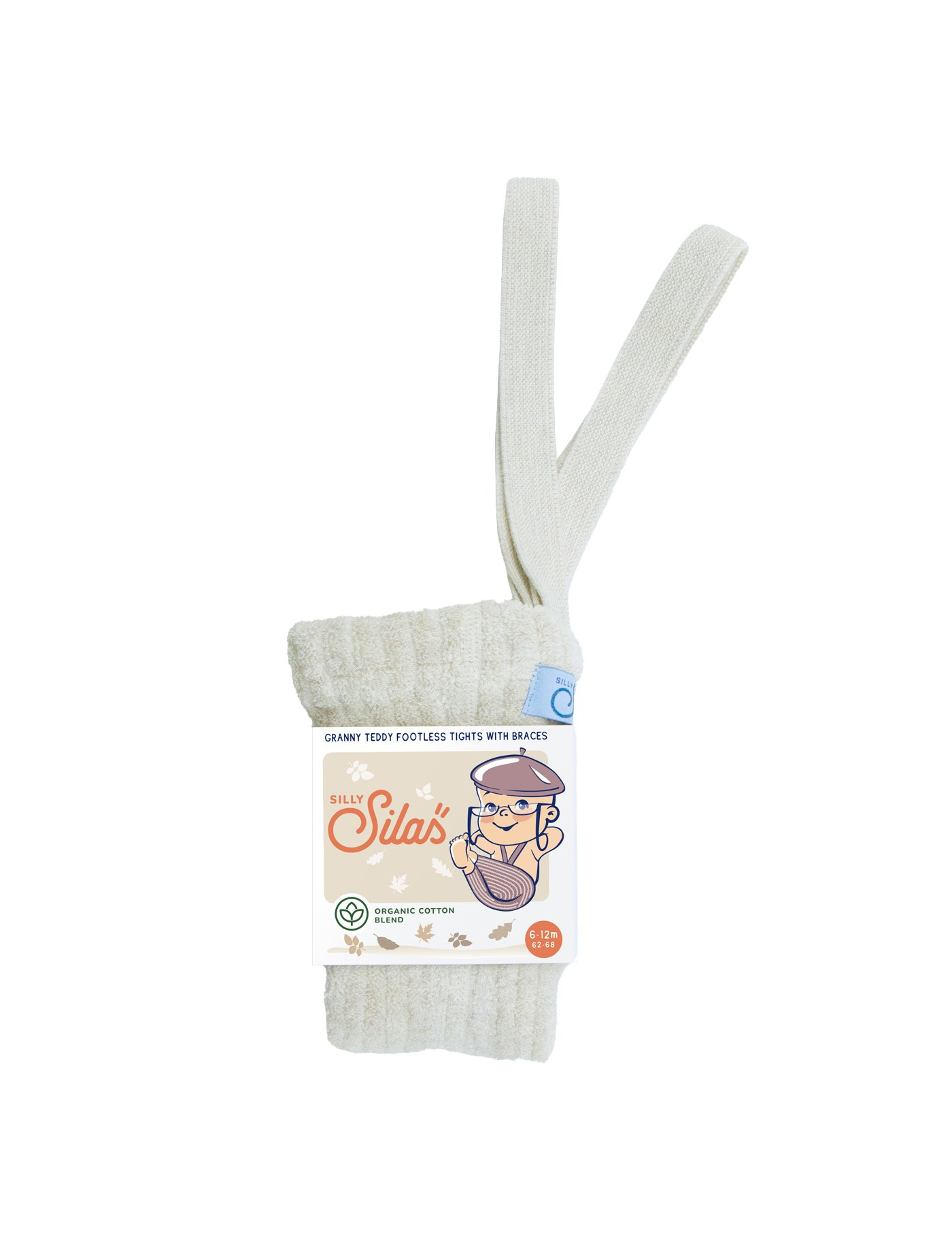 Legginsy z Szelkami Granny Cream Silly Silas