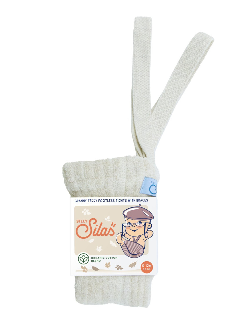 Legginsy z Szelkami Granny Cream Silly Silas