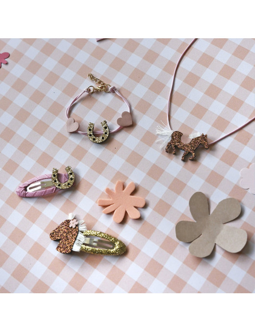 Rockahula Kids - zestaw Peggy Pony Hair & Jewellery Set