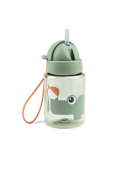 Done by Deer bidon dla dziecka 280ml Playground Green