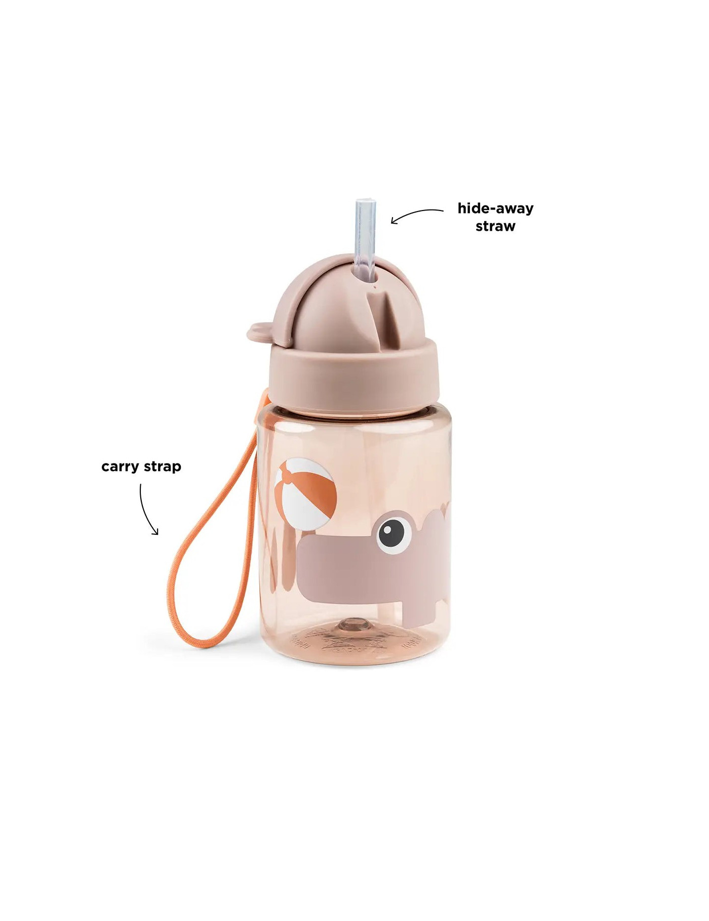 Done by Deer bidon dla dziecka 280ml Playground Powder Done by Deer bidon dla dziecka 280ml Playground Powder