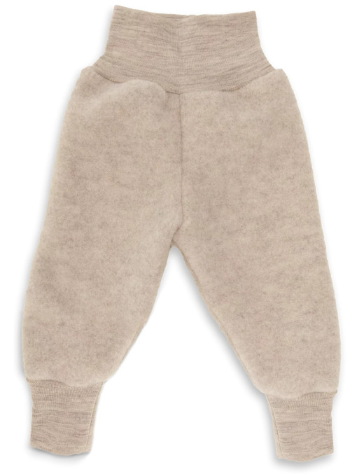 Ciepłe spodnie 100% wełna merino SAND, Engel