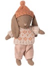 Zimowy króliczek Winter Bunny, Micro - Brown - Rose Maileg Zimowy króliczek Winter Bunny, Micro - Brown - Rose Maileg
