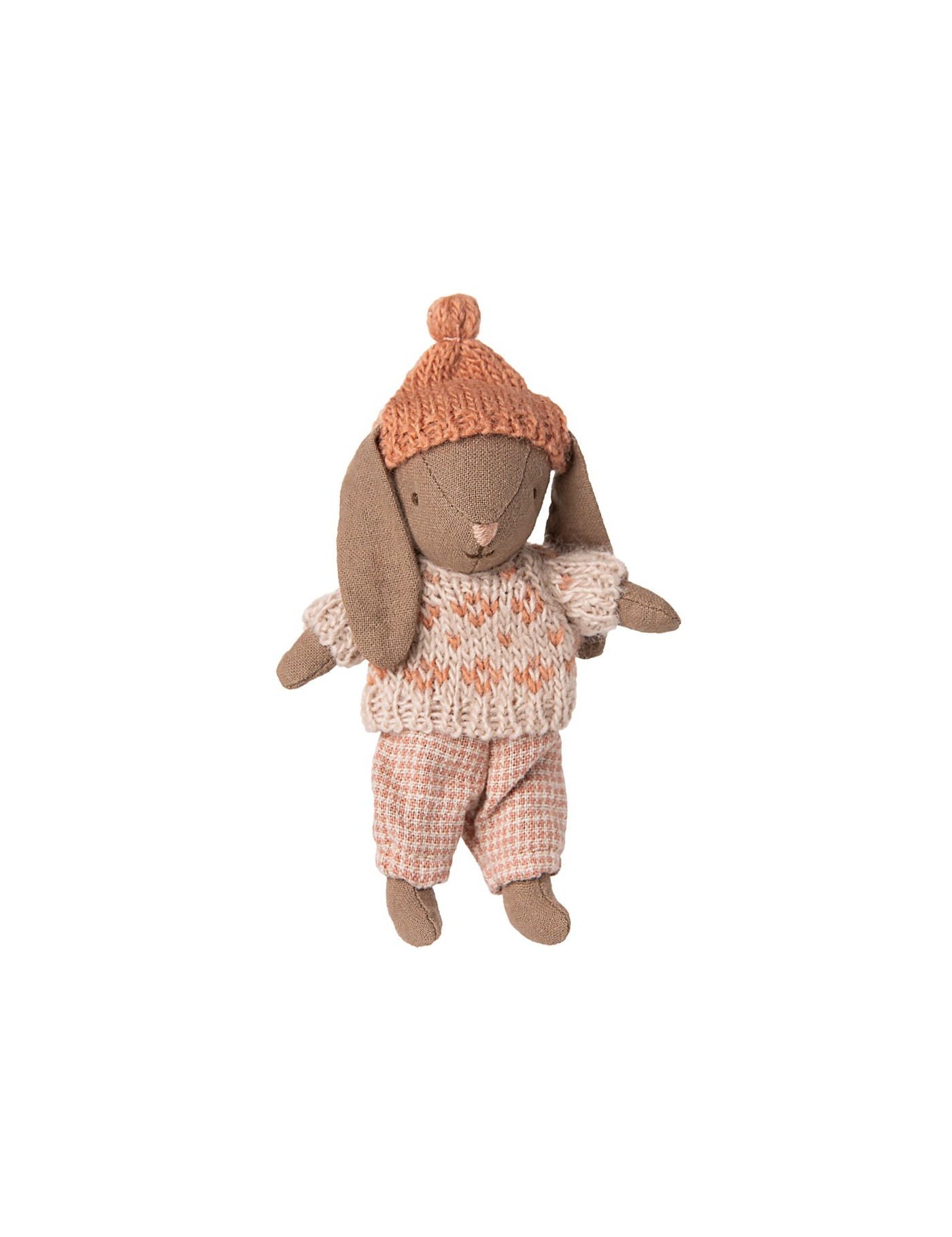 Zimowy króliczek Winter Bunny, Micro - Brown - Rose Maileg Zimowy króliczek Winter Bunny, Micro - Brown - Rose Maileg