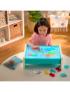 Look & Shine – edukacyjny podświetlany stolik do rysowania (71 el.) B. Toys