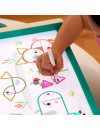 Look & Shine – edukacyjny podświetlany stolik do rysowania (71 el.) B. Toys