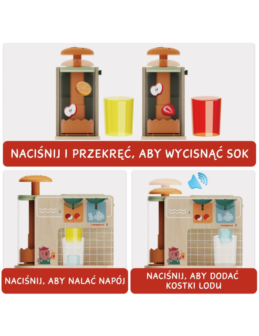 Zabawka edukacyjna Wyciskarka do soków 36m+, Topbright