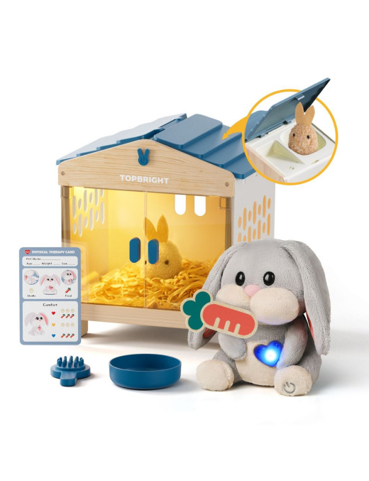 Zabawka interaktywna Mummy Bunny 36m+, Topbright