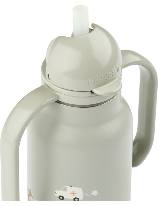Butelka termiczna Kimmie z nadrukiem 250 ml Dove/Blue