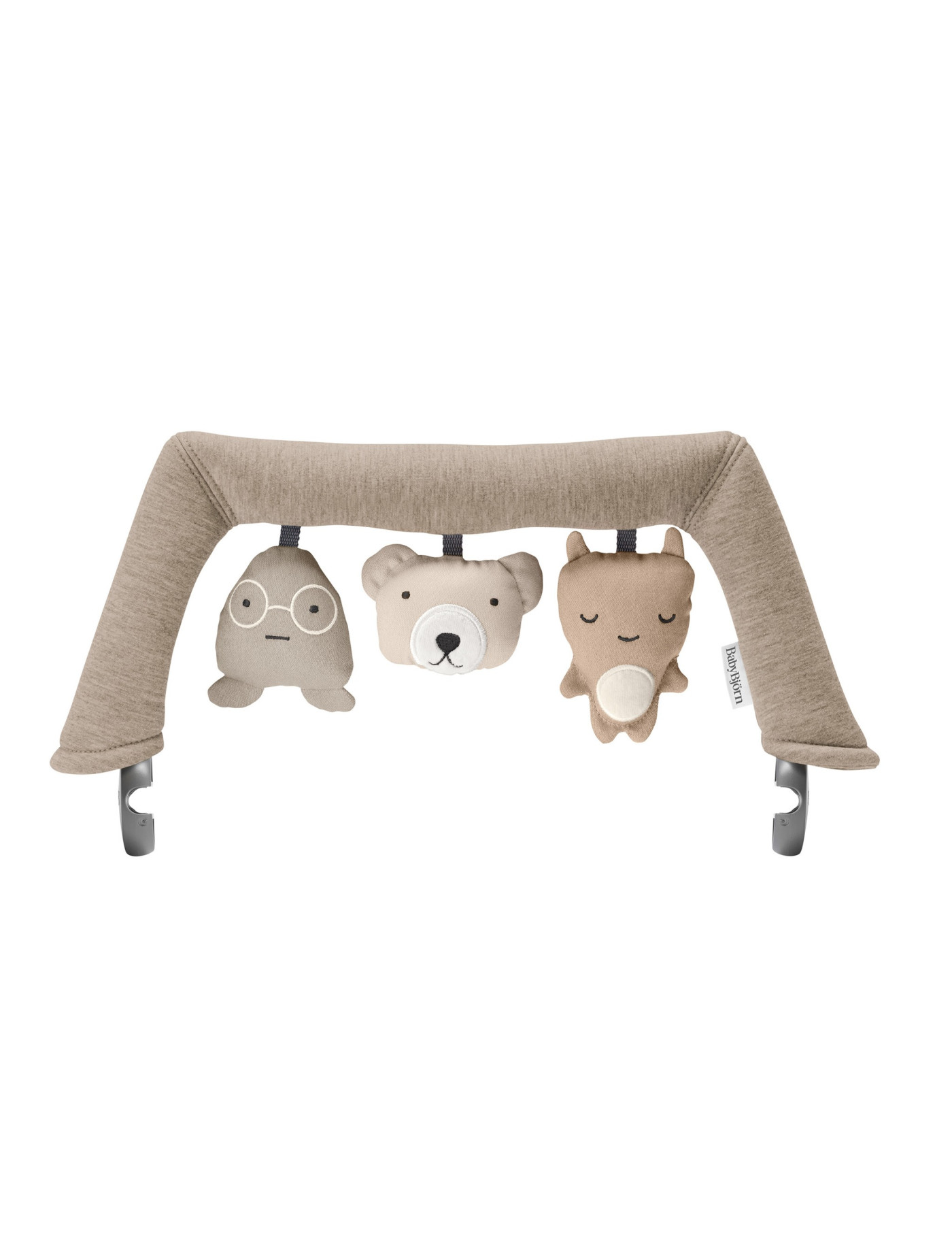 BABYBJORN - zabawka do leżaczka - Soft Friends, Neutrals