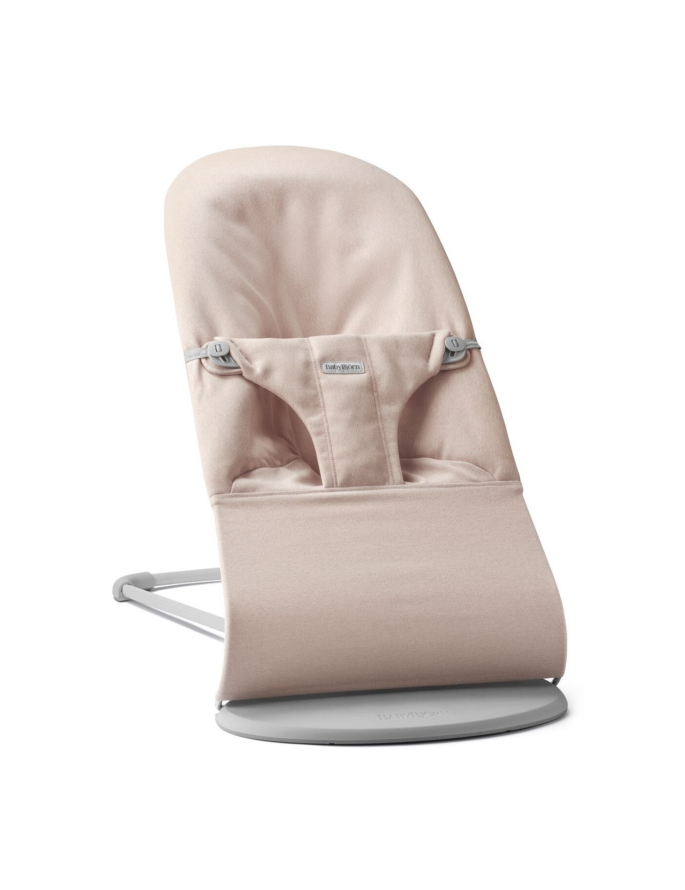 BABYBJORN - leżaczek WOVEN, Jasny różowy
