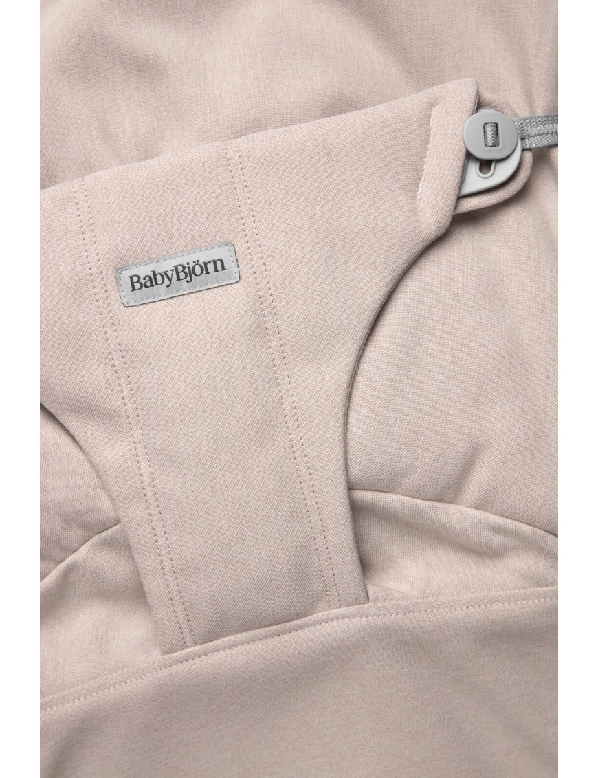 BABYBJORN - leżaczek WOVEN, Jasny różowy