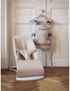 BABYBJORN - leżaczek WOVEN, Jasny Beż