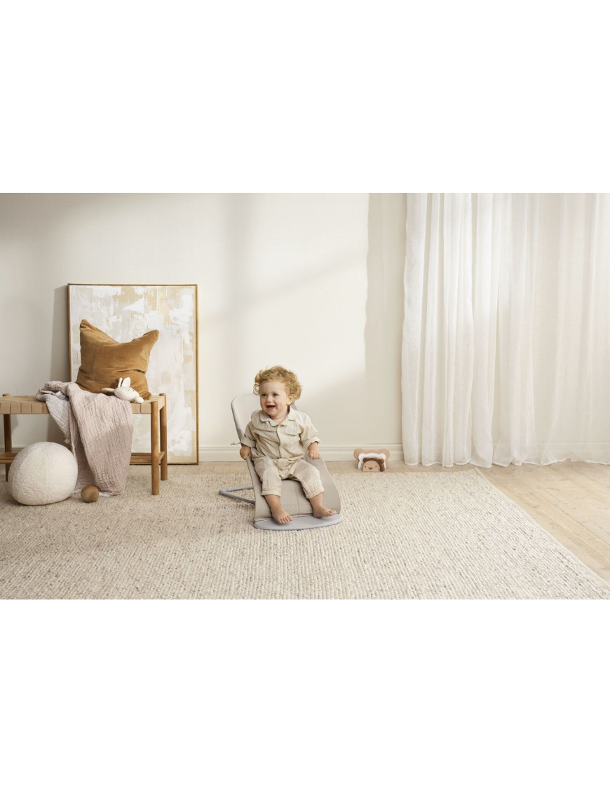 BABYBJORN - leżaczek WOVEN, Jasny Beż