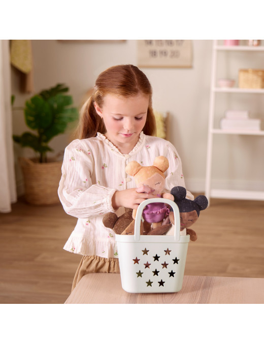 LullaBaby Bath Dolls – TRIO laleczek KĄPIELOWYCH, z koszykiem