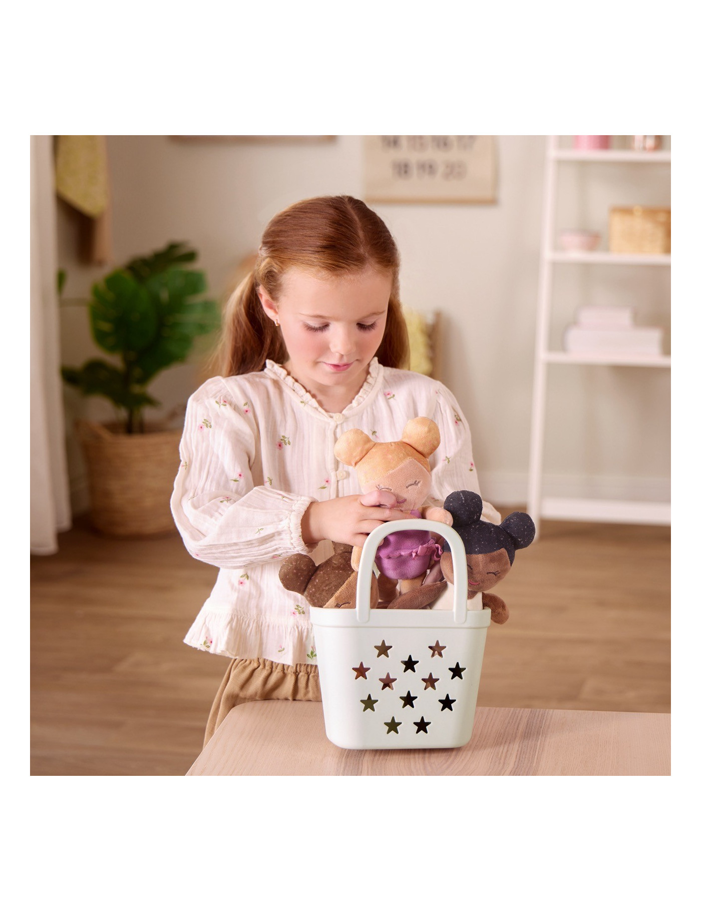 LullaBaby Bath Dolls – TRIO laleczek KĄPIELOWYCH, z koszykiem