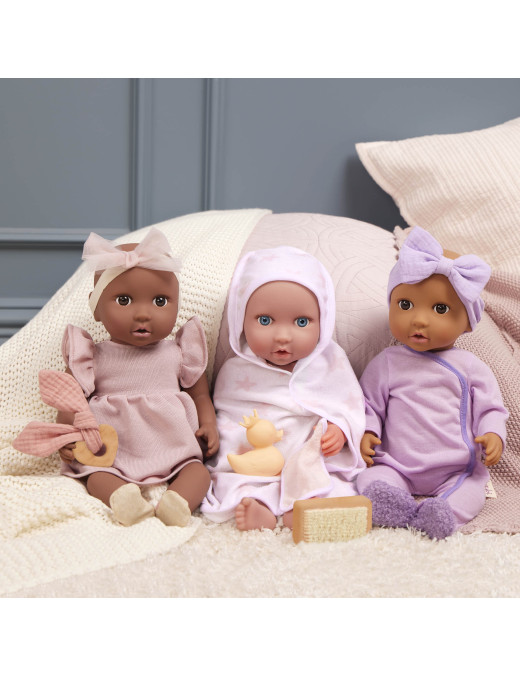 DUŻY zestaw dla lalki NOWORODKA – wersja dla dziewczynki LullaBaby