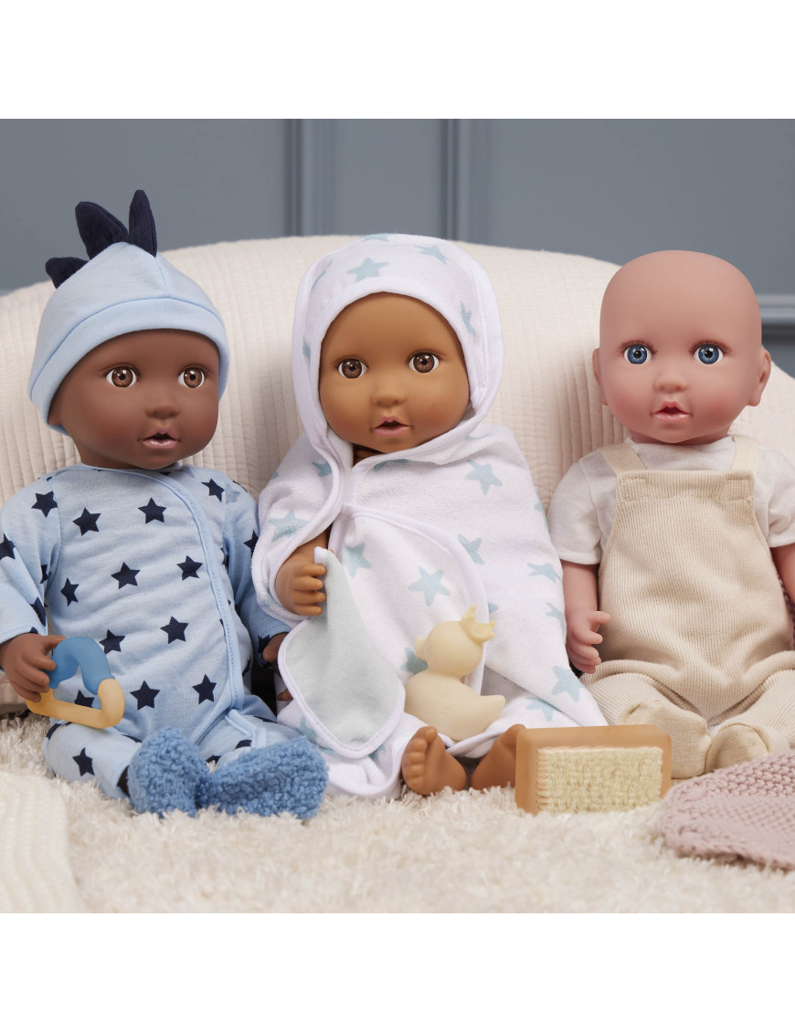 DUŻY zestaw dla lalki NOWORODKA – wersja dla chłopczyka Lullababy