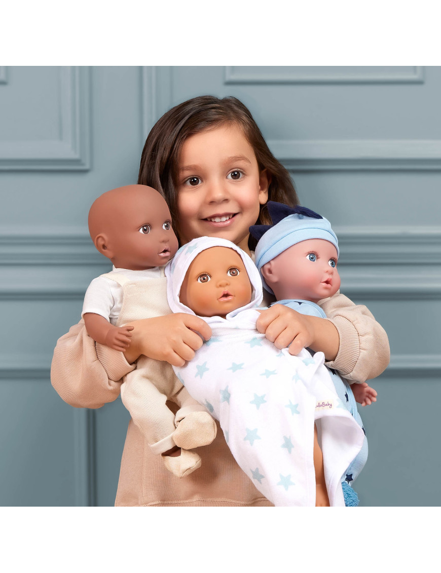 DUŻY zestaw dla lalki NOWORODKA – wersja dla chłopczyka Lullababy