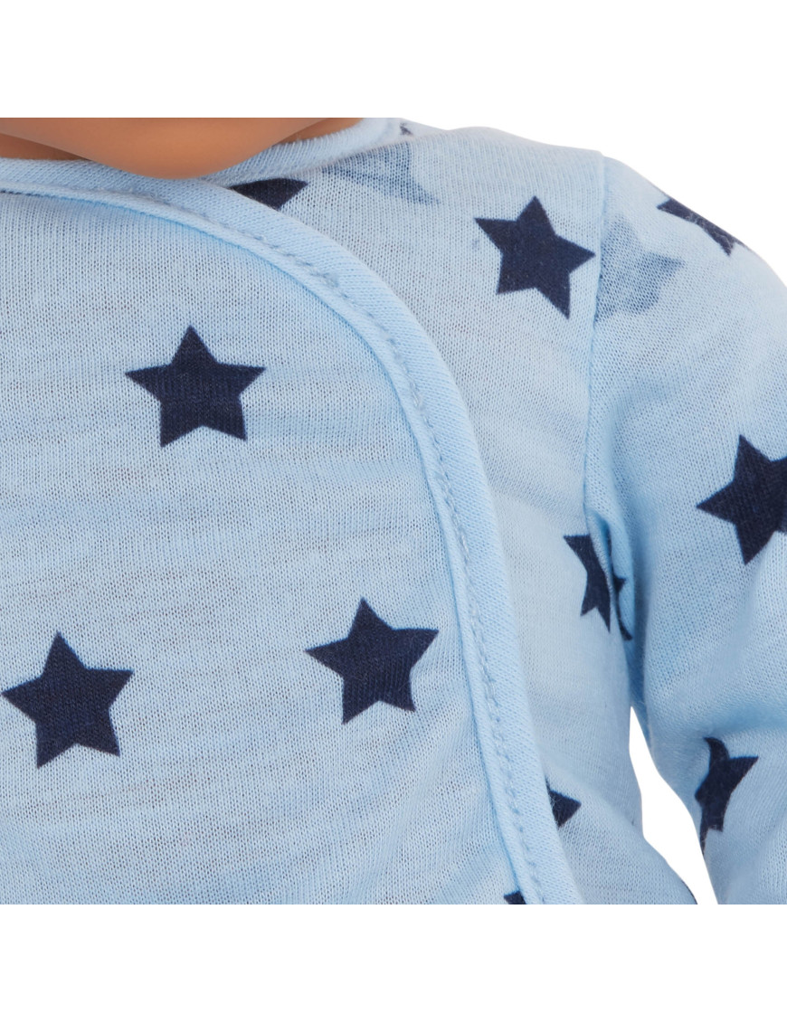 DUŻY zestaw dla lalki NOWORODKA – wersja dla chłopczyka Lullababy